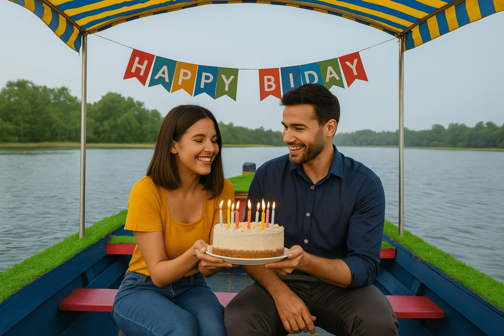 Birthday Celebration on Honnavar Backwater Boating